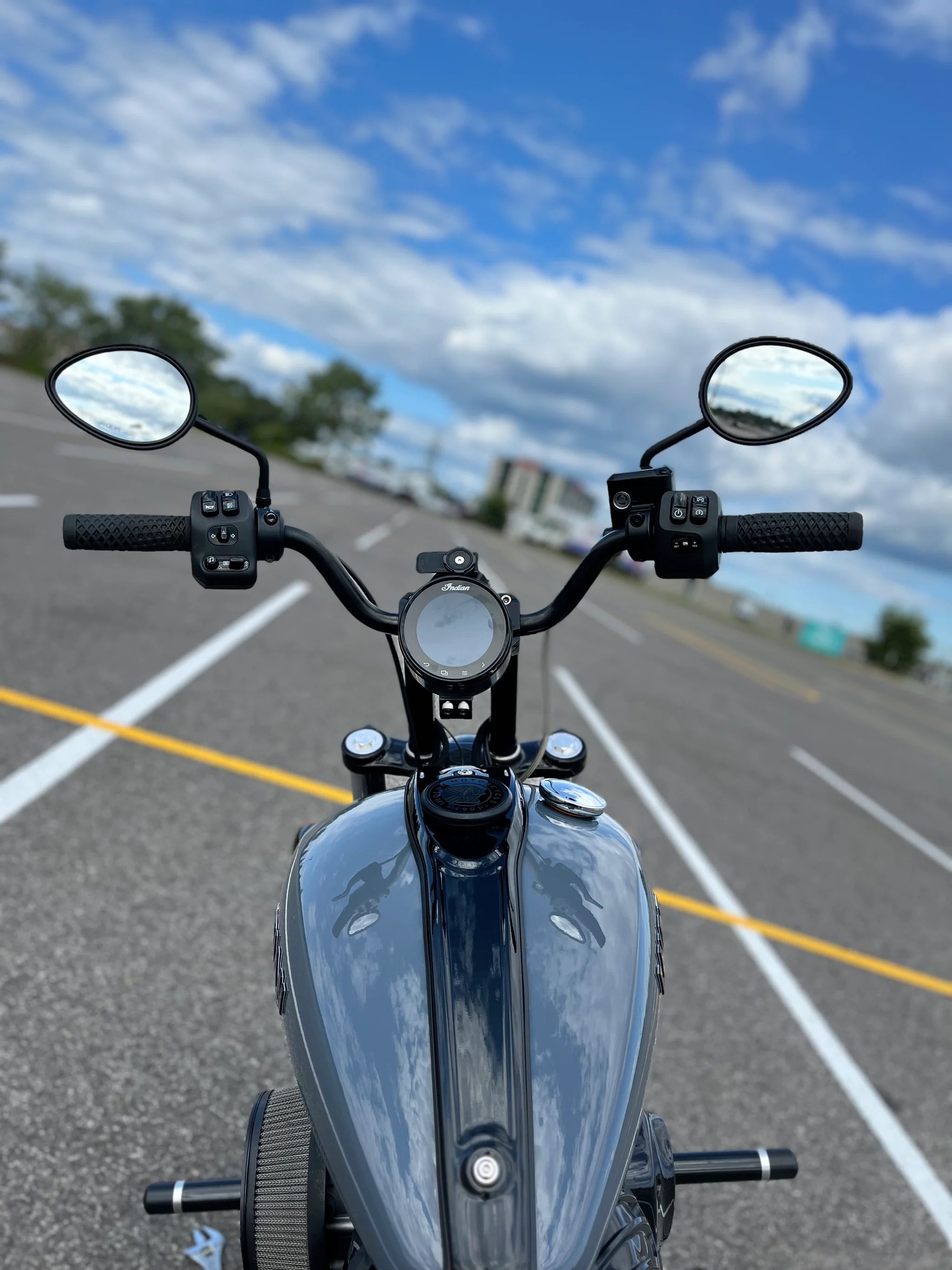 OG Indian Chief Billet Gauge Pod