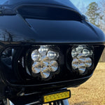 Custom Dynamics Shark Demon™ 2 Performance LED Headlight Kit for Road Glide Motorcycles