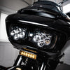 Custom Dynamics Shark Demon™ 2 Performance LED Headlight Kit for Road Glide Motorcycles