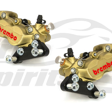 Kit étriers avant 4 pistons axial pour Harley Davidson depuis 2006 avec double disque