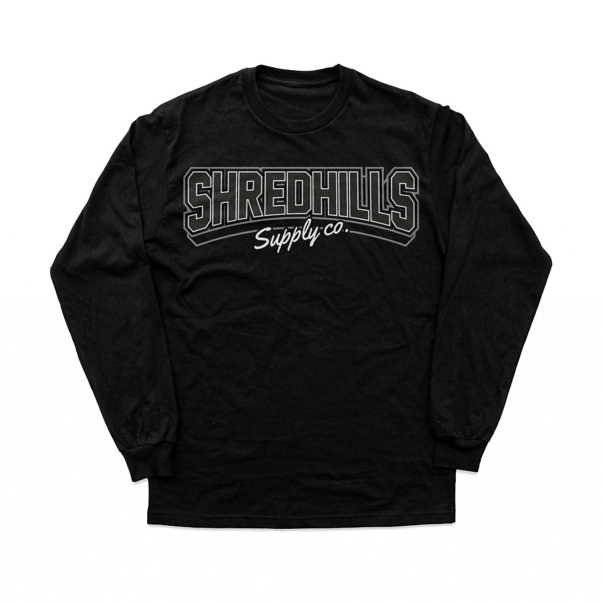 Retro BLK - Long Sleeve - Shredhills