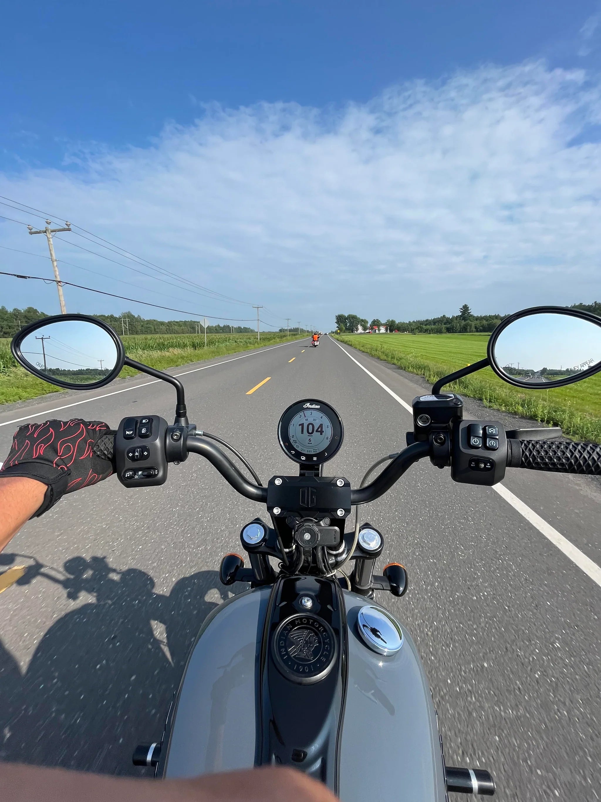 OG Indian Chief Billet Gauge Pod