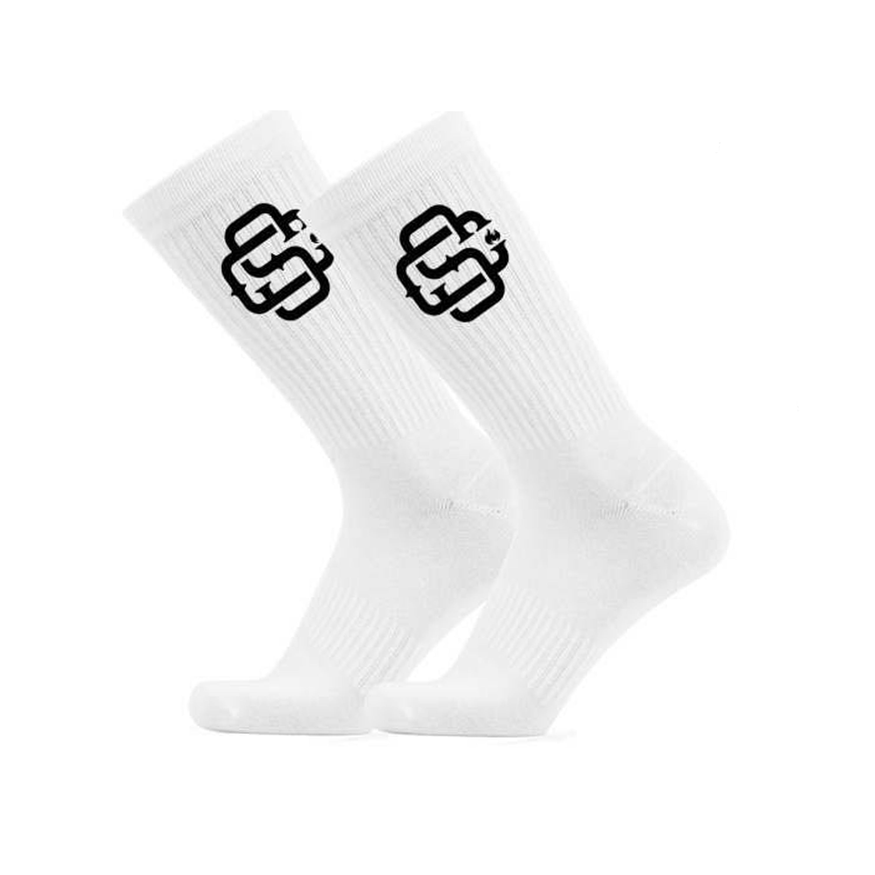Crew Socks White - Shredhills