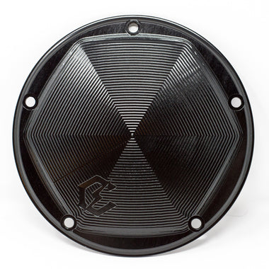 Twin Cam Derby Cover Black
