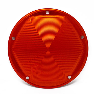 Twin Cam Derby Cover Tangerine