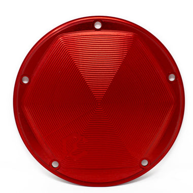 Twin Cam Derby Cover Red