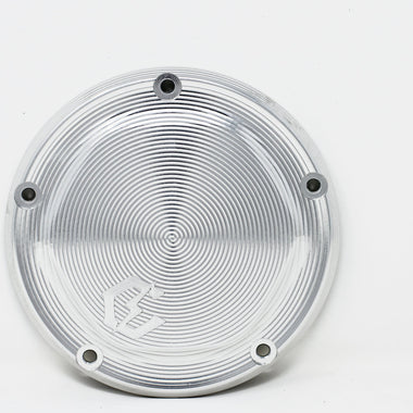 M8 Softail Derby Cover Silver Ano
