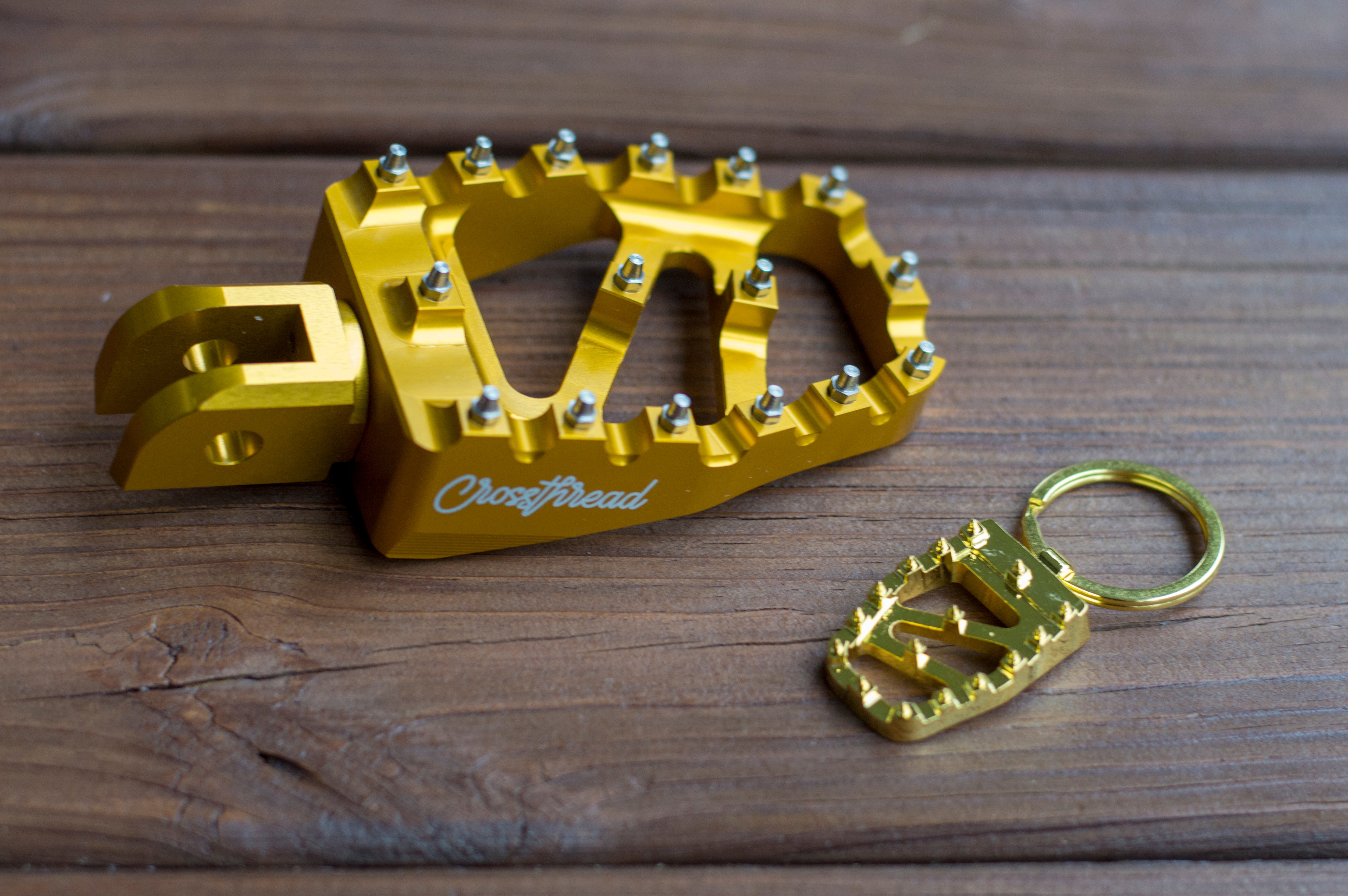 Crossthread Peg Keychain