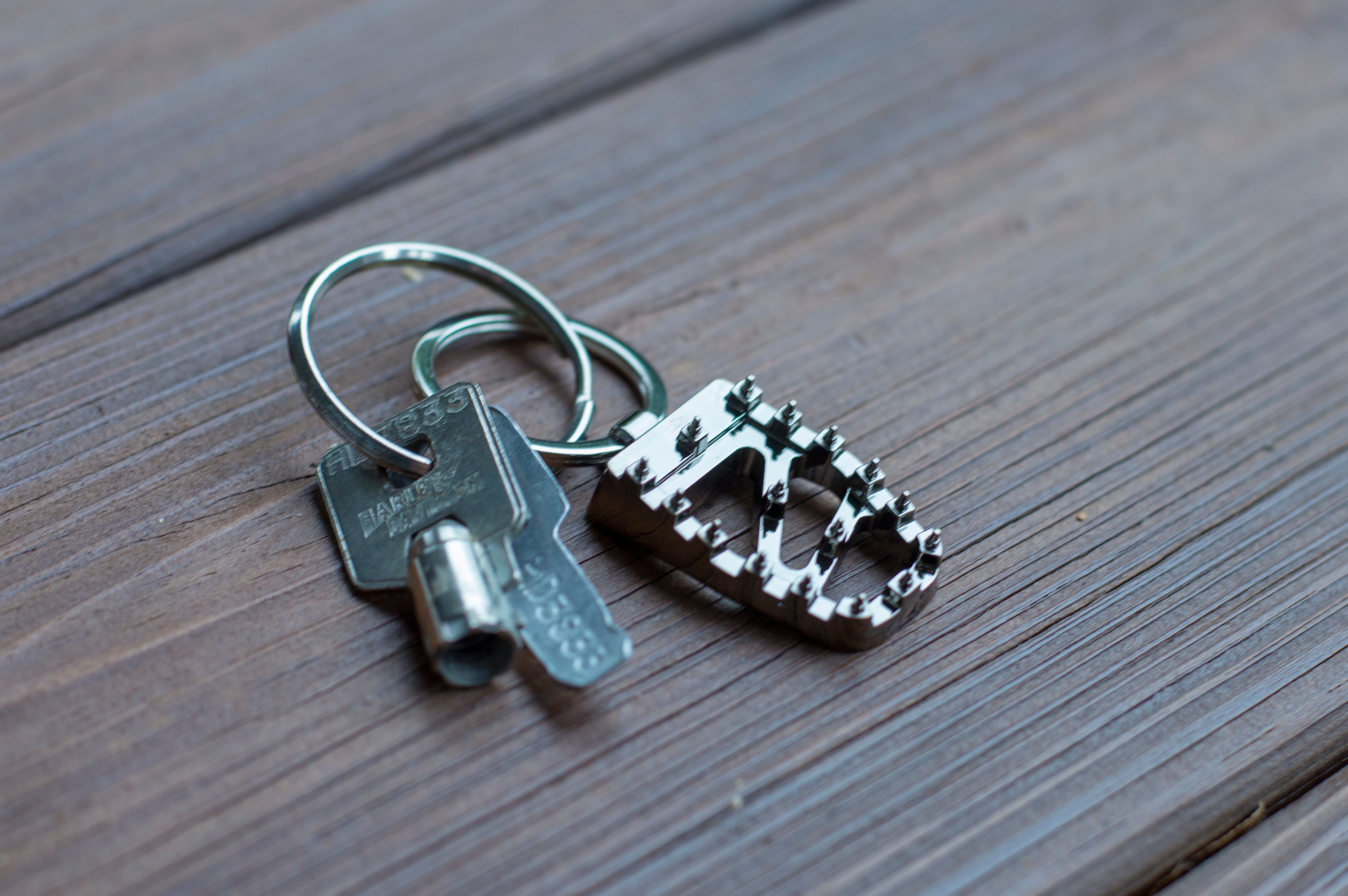 Crossthread Peg Keychain