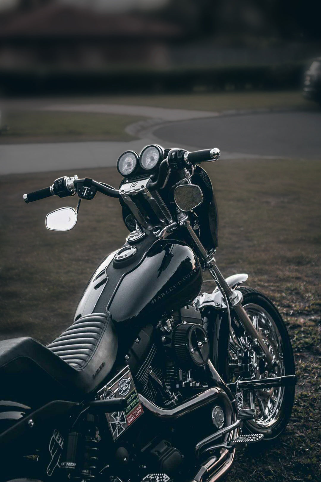 ODI Podium V-Twin MOTO Handlebars for Harley