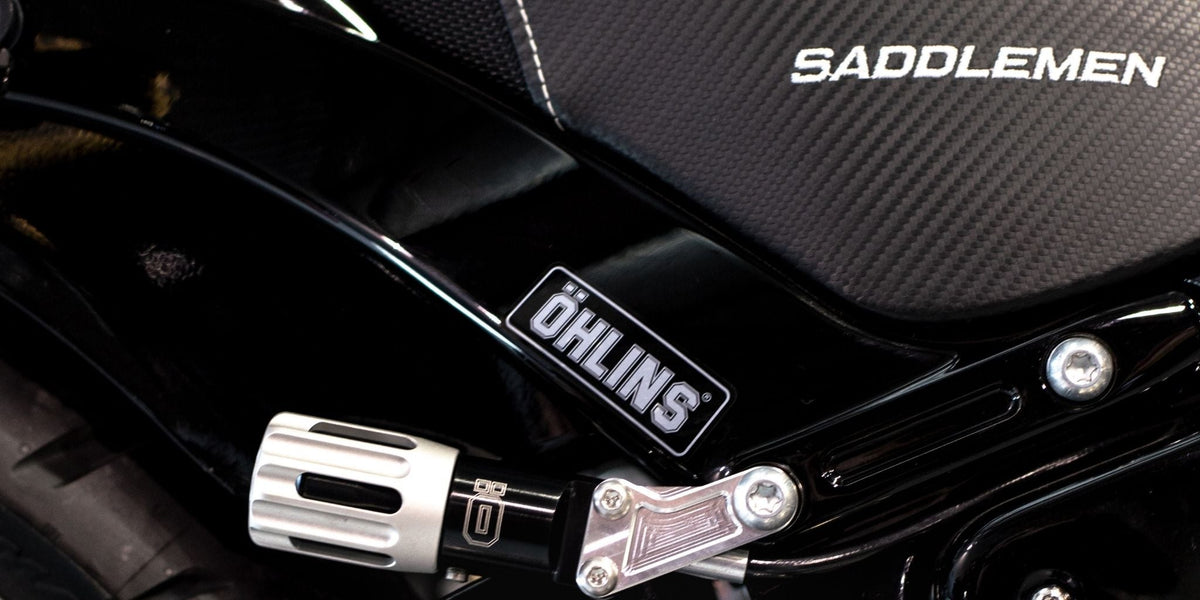 OG Ohlins 18+ Softail Shocks External Preload Master Cylinder Mount ...