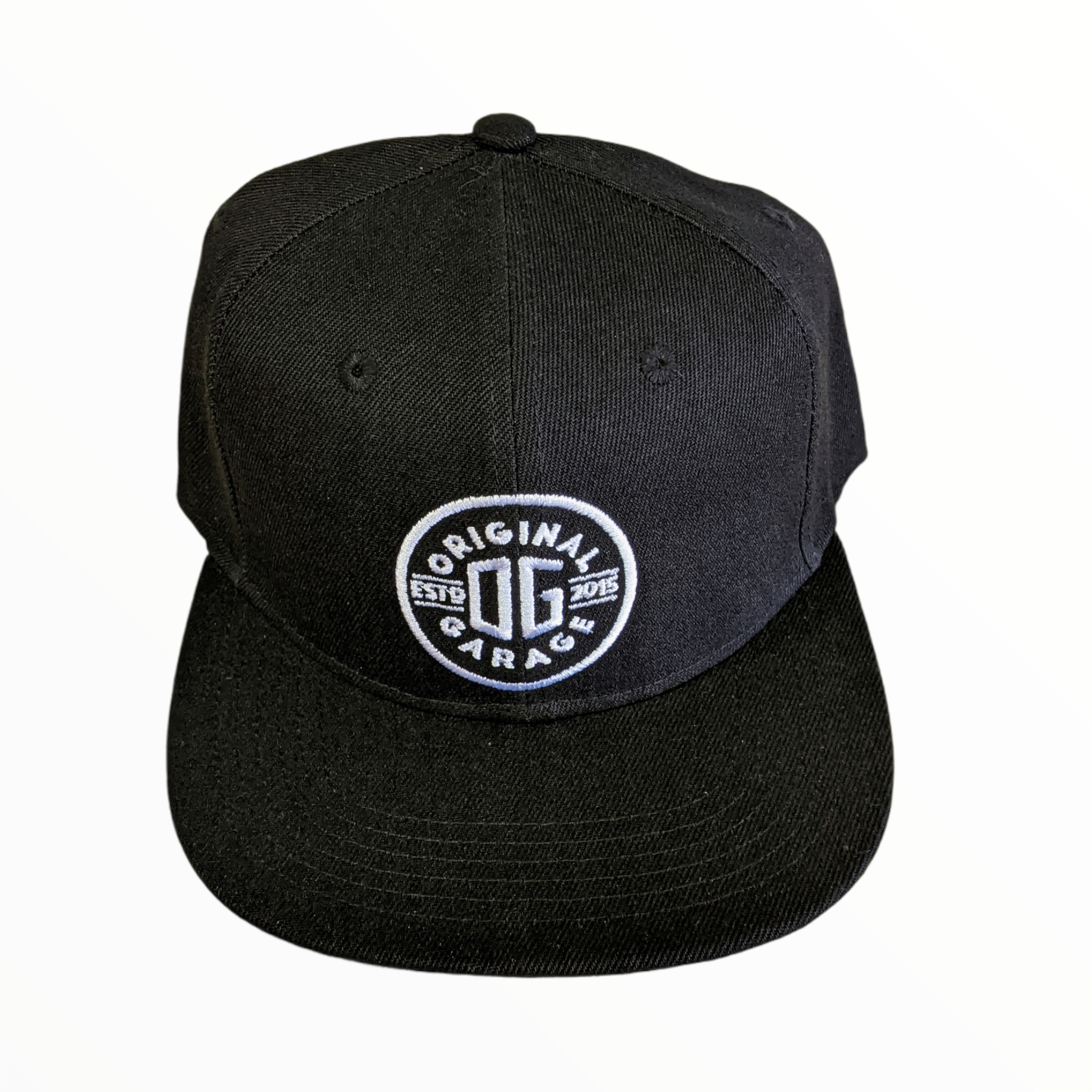 OG Black Snapback - Original Garage Moto