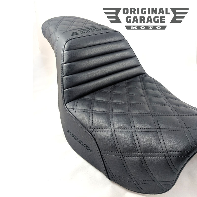 Saddlemen Custom Step Up Seat - Original Garage Moto
