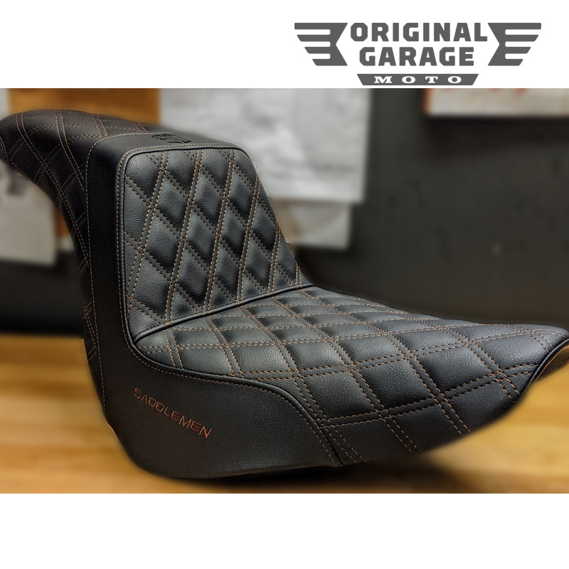 Saddlemen Custom Step Up Seat - Original Garage Moto